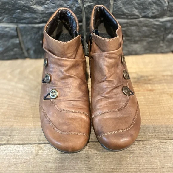 Beautiful Remonte Leather Ankle Boots - Picture 3 of 6